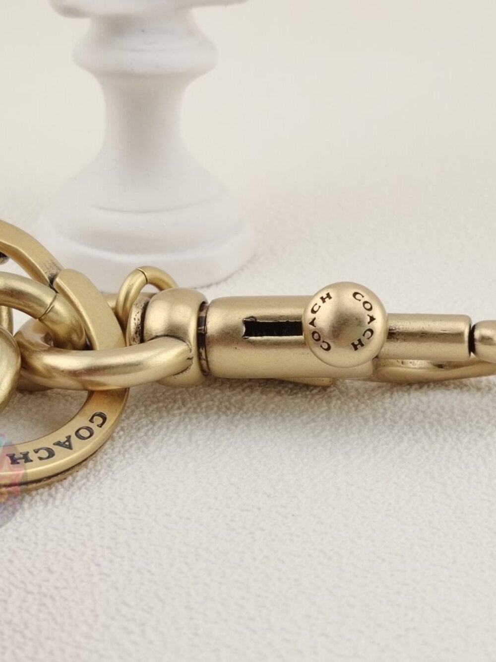 Coach Crystal Cherry Bag Charm - Picture 7 of 7